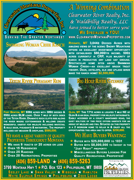 February 2008 Clearwater Montana Properties
									<br />
									Page 04
									  ♦  
									7¼"W x 9¾"H<br />
									80# Text Gloss