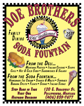 2006 Doe Brothers Old-Fashioned Soda Fountain
									<br />
									Page xx
									  ♦  
									3½"W x 4½"H<br />
									50# Coated Text Stock