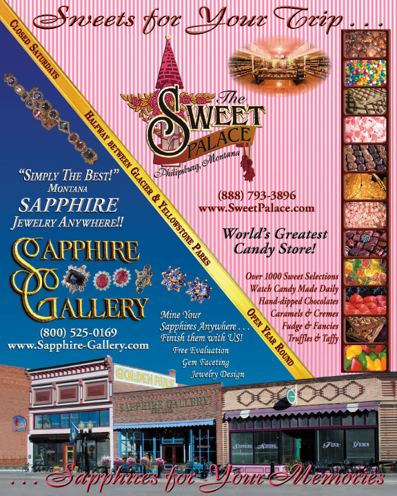 2013 ~ The Sapphire Gallery & The Sweet Palace
									<br />
									Page xx
									  ♦  
									8"W x 10"H<br />
									70# Coated Text Stock
