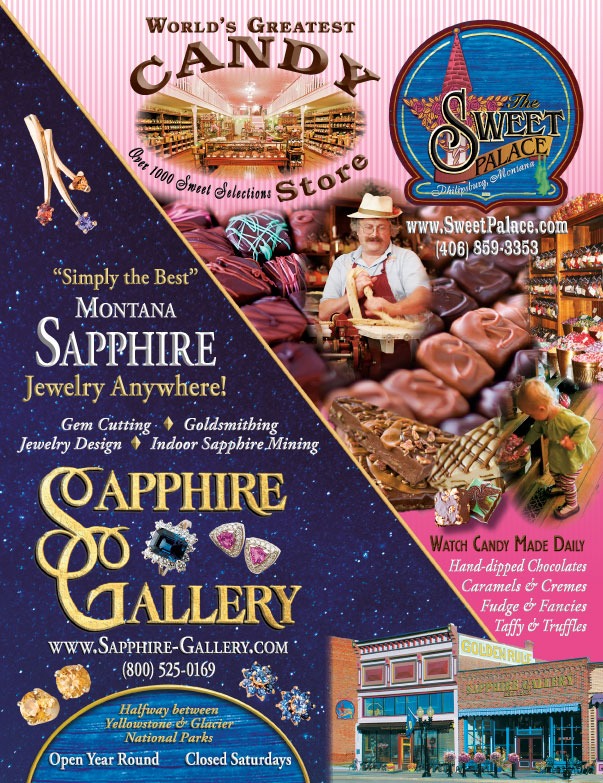 2016 The Sapphire Gallery & The Sweet Palace
									<br />
									Inside Back Cover
									  ♦  
									8⅜"W x 10⅞"H<br />
									100# Coated Text Stock