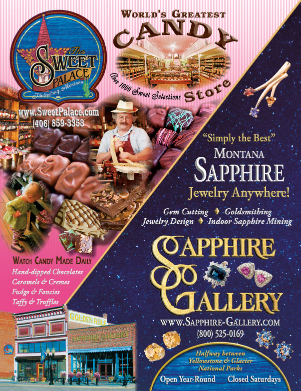 2016 The Sapphire Gallery & The Sweet Palace
									<br />
									Back Cover
									  ♦  
									8⅜"W x 10⅞"H<br />
									100# Coated Text Stock