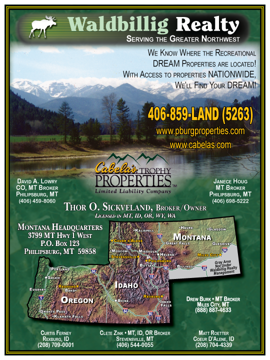 September 2005 Montana Land Magazine
									<br />
									Page 05
									  ♦  
									7¼"W x 9¾"H<br />
									100# Coated Text Stock