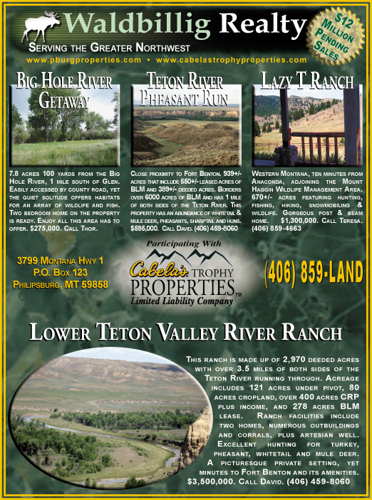 August 2006 Montana Land Magazine
									<br />
									Page 05
									  ♦  
									7¼"W x 9¾"H<br />
									100# Coated Text Stock