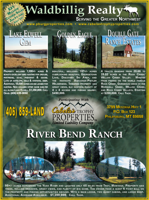 August 2006 Montana Land Magazine
									<br />
									Page 06
									  ♦  
									7¼"W x 9¾"H<br />
									100# Coated Text Stock