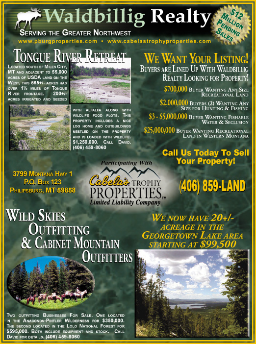 August 2006 Montana Land Magazine
									<br />
									Page 07
									  ♦  
									7¼"W x 9¾"H<br />
									100# Coated Text Stock