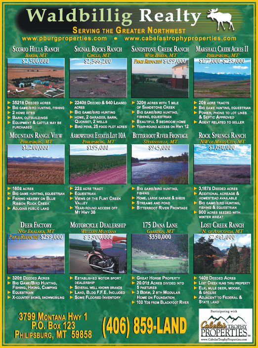 June 2007 Montana Land Magazine
									<br />
									Page 05
									  ♦  
									7¼"W x 9¾"H<br />
									100# Coated Text Stock