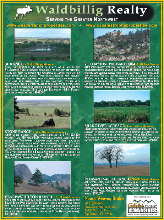 June 2007 Montana Land Magazine
									<br />
									Page 06
									  ♦  
									7¼"W x 9¾"H<br />
									100# Coated Text Stock