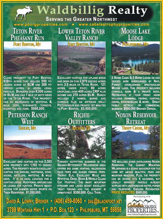June 2007 Montana Land Magazine
									<br />
									Page 08
									  ♦  
									7¼"W x 9¾"H<br />
									100# Coated Text Stock