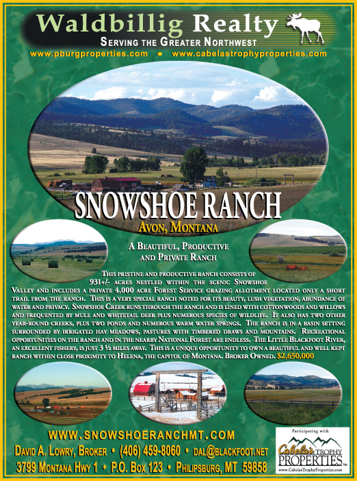June 2007 Montana Land Magazine
									<br />
									Page 09
									  ♦  
									7¼"W x 9¾"H<br />
									100# Coated Text Stock