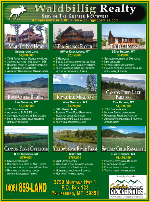 October 2007 Montana Land Magazine
									<br />
									Page 04
									  ♦  
									7¼"W x 9¾"H<br />
									100# Coated Text Stock