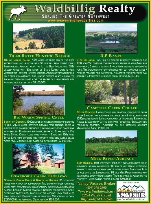 October 2007 Montana Land Magazine
									<br />
									Page 06
									  ♦  
									7¼"W x 9¾"H<br />
									100# Coated Text Stock