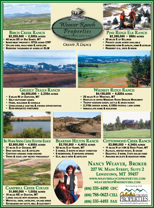 February 2008 Montana Land Magazine
									<br />
									Page 07
									  ♦  
									7¼"W x 9¾"H<br />
									100# Coated Text Stock