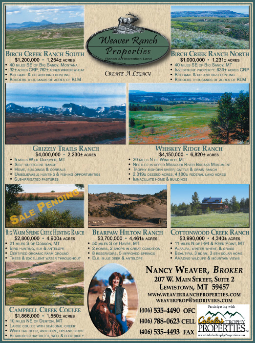 April 2008 Montana Land Magazine
									<br />
									Page 06
									  ♦  
									7¼"W x 9¾"H<br />
									100# Coated Text Stock