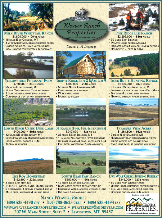 June 2008 Montana Land Magazine
									<br />
									Page 07
									  ♦  
									7¼"W x 9¾"H<br />
									100# Coated Text Stock