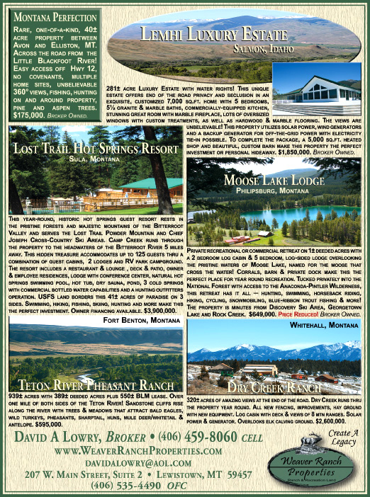 October 2009 Weaver Ranch Properties
									<br />
									Page 07
									  ♦  
									7¼"W x 9¾"H<br />
									100# Coated Text Stock