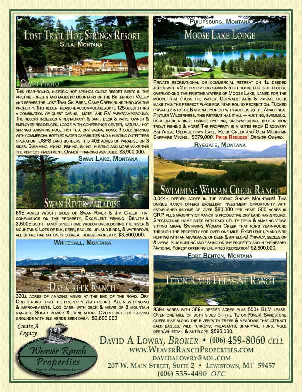 October 2009 Western Livestock Journal Properties Magazine
									<br />
									Page 02
									  ♦  
									8⅜"W x 10⅞"H<br />
									100# Coated Text Stock